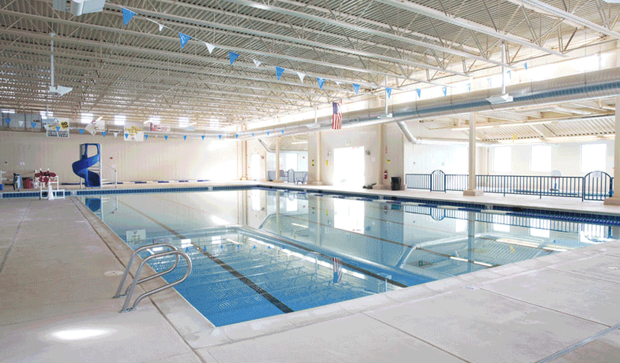 Recreation center features animation